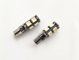 Светодиодная лампа T10 Canbus в габариты с обманкой 9 Led