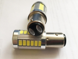 Светодиодные лед лампа bay15d, 1157, P21/5w, двухконтактная 39 SMD